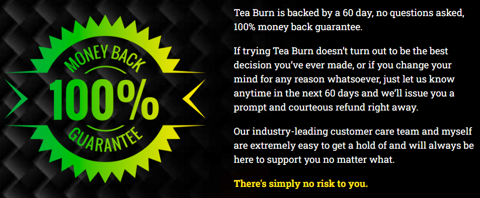 Is There A Money-Back Guarantee On Tea Burn?