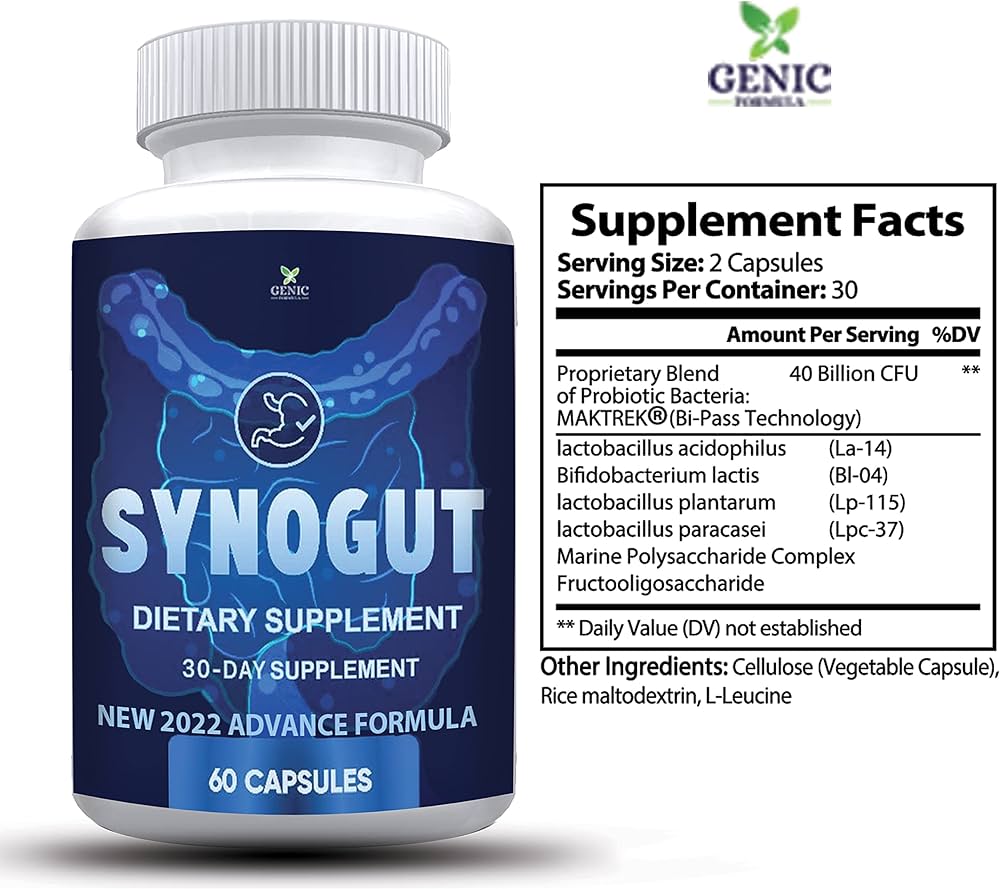 SynoGut supplement facts