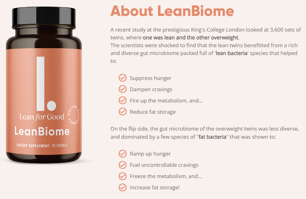 How Does LeanBiome Work To Deliver Results?